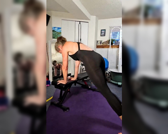 Classy Hot Babe aka Sheswitme OnlyFans - This morning workout was hard