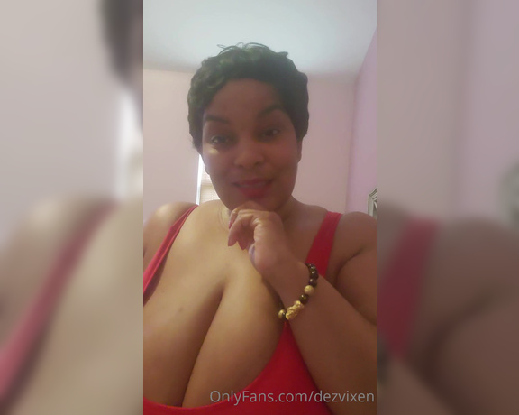 DezVixen aka Dezvixen OnlyFans - Live this weekend let me know when is a good time IK I cant complete with yall Festivities lol