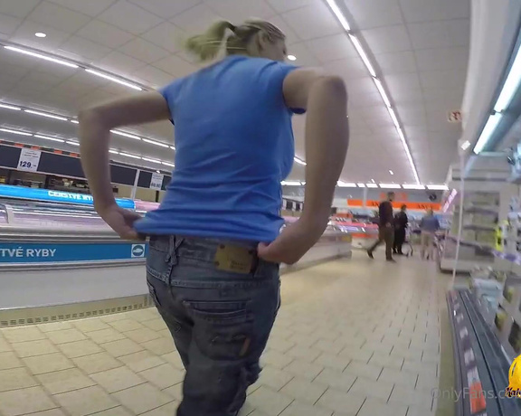 Katerina Hartlova aka Katy_hartlova OnlyFans - Shopping with me in the Lidl ) Video