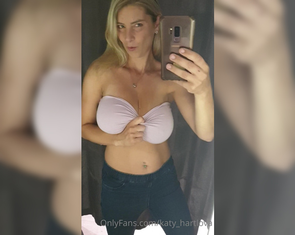 Katerina Hartlova aka Katy_hartlova OnlyFans - Short video from today´s shopping =) my boobs wants to see you