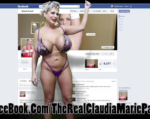 Claudia Marie aka Claudiamarie OnlyFans - Claudia Marie WebCam Whore Claudia Marie gives us a peek at the webcam shows she performs most days