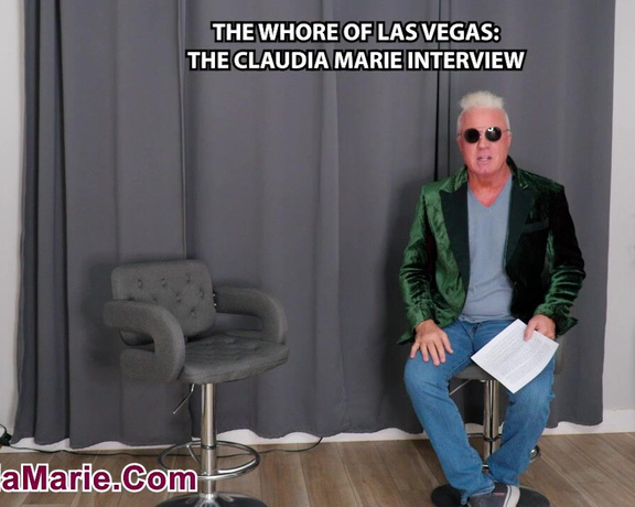 Claudia Marie aka Claudiamarie OnlyFans - THE WHORE OF LAS VEGAS, Claudia Marie is interviewed by her husband Mr Marie in a wide ranging disc