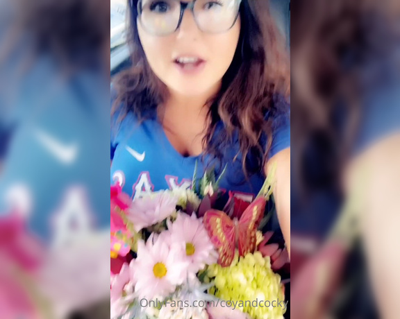 Coyandcocky OnlyFans - I got flowers thank you If you’d like to send me anything let me know and I forgot to mention