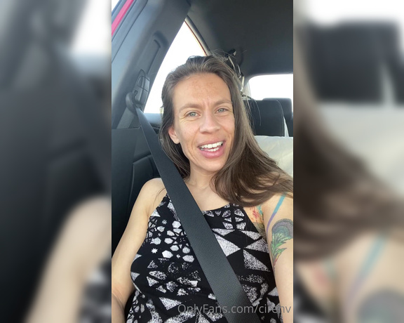 Ciren Verde aka Cirenv OnlyFans - Driving to Vegas