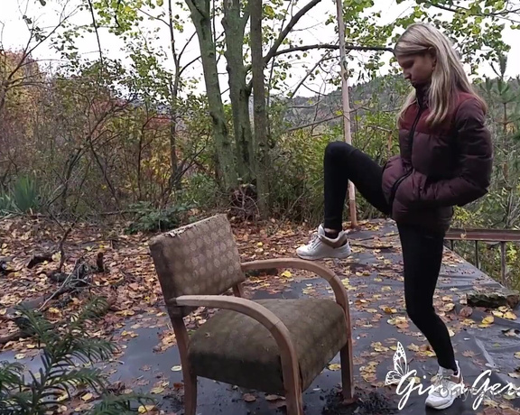 Gina Gerson aka Gina_gerson OnlyFans - Backstage video how me and @mrguapo fucking in the forest wanna see full