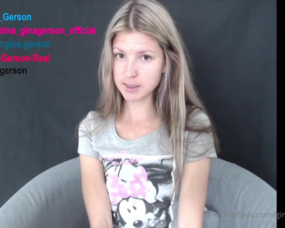 Gina Gerson aka Gina_gerson OnlyFans - When I finished school and left the parental home to study at the university and live my life on
