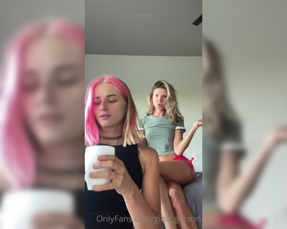 Gina Gerson aka Gina_gerson OnlyFans - 10 videos porn TikTok style lesbian fun cute , sexy and happy videos with my gf @foxy reid 4