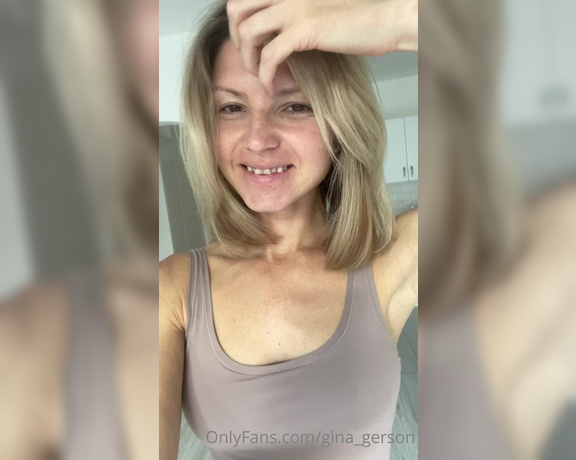 Gina Gerson aka Gina_gerson OnlyFans - At home alone 2