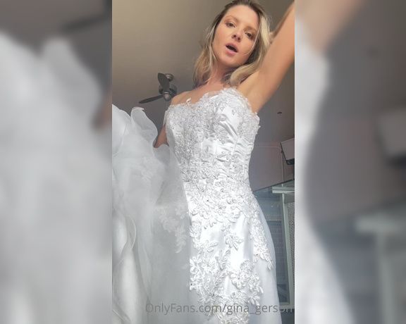 Gina Gerson aka Gina_gerson OnlyFans - Wedding shooting backstage wanna see how I play with pussy )yea I got videos masturbating in 1