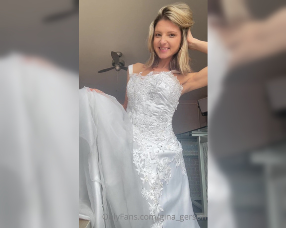 Gina Gerson aka Gina_gerson OnlyFans - Wedding shooting backstage wanna see how I play with pussy )yea I got videos masturbating in 1
