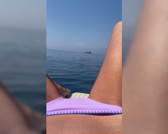 Gina Gerson aka Gina_gerson OnlyFans - I love sea view