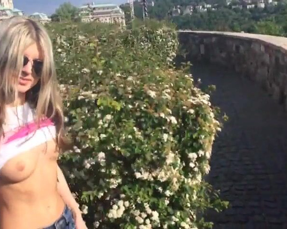 Gina Gerson aka Gina_gerson OnlyFans - Lovely day lovely me having nasty fun on public