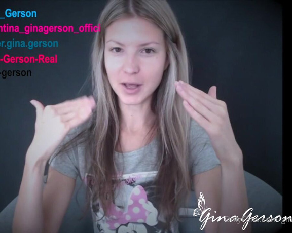Gina Gerson aka Gina_gerson OnlyFans - Here is my interview with my fan! I like to be closer to the people who really loves me and need kno