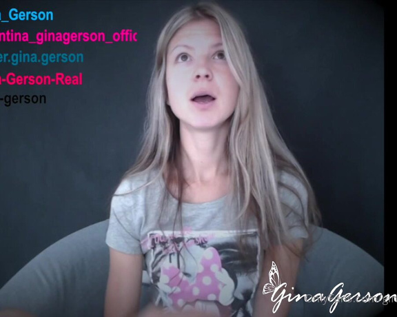 Gina Gerson aka Gina_gerson OnlyFans - Here is my interview with my fan! I like to be closer to the people who really loves me and need kno