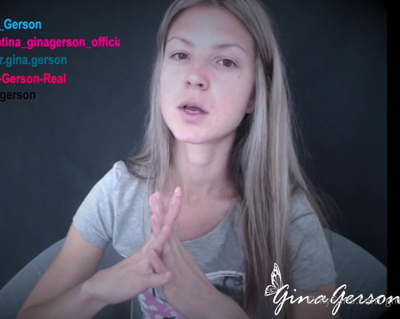 Gina Gerson aka Gina_gerson OnlyFans - I love answer questions of my fan and here we go again))) part 2!!!