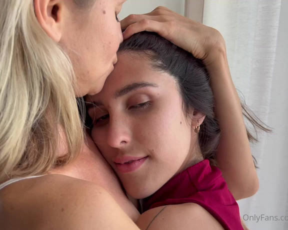 Gina Gerson aka Gina_gerson OnlyFans - Super sensitive, sensual and tender love making with @sofiafavela wanna see dull video of our plea