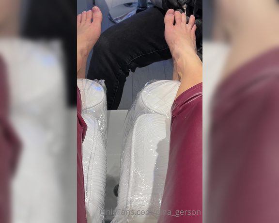 Gina Gerson aka Gina_gerson OnlyFans - Pedicure time