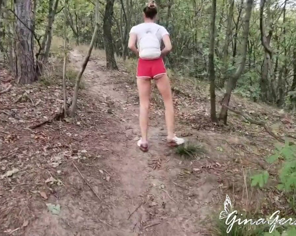 Gina Gerson aka Gina_gerson OnlyFans - Having fun in the forest me with @veronasky and @mugurporn wanna see more of it))