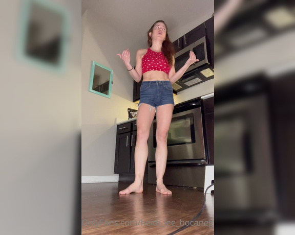 Heidi Lee Bocanegra aka Heidi_lee_bocanegra OnlyFans - 071222—Red in the Kitchen Hey hey! This video is one of the longer ones—about 20 minutes Real tal