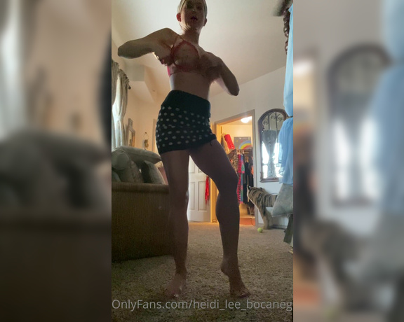 Heidi Lee Bocanegra aka Heidi_lee_bocanegra OnlyFans - 122220—Polka Dots It does get cut off—I accidentally turned it off—gratuitous extra views from thi