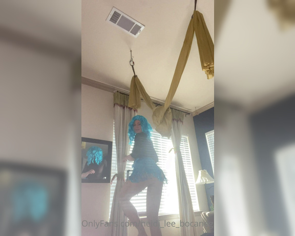 Heidi Lee Bocanegra aka Heidi_lee_bocanegra OnlyFans - 100921—Extra Views—Blue Oh my—that ladder is soooo loud