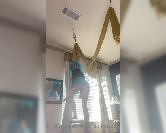 Heidi Lee Bocanegra aka Heidi_lee_bocanegra OnlyFans - 100921—Extra Views—Blue Oh my—that ladder is soooo loud