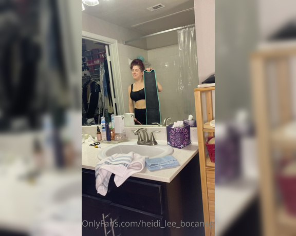 Heidi Lee Bocanegra aka Heidi_lee_bocanegra OnlyFans - 120221—First Video of the Month Monthly Shower Video plus getting ready for Christmas shopping