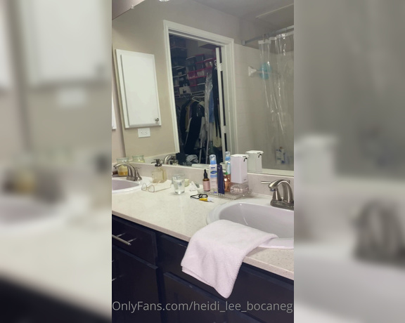 Heidi Lee Bocanegra aka Heidi_lee_bocanegra OnlyFans - 120221—First Video of the Month Monthly Shower Video plus getting ready for Christmas shopping