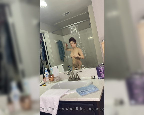 Heidi Lee Bocanegra aka Heidi_lee_bocanegra OnlyFans - 120221—First Video of the Month Monthly Shower Video plus getting ready for Christmas shopping