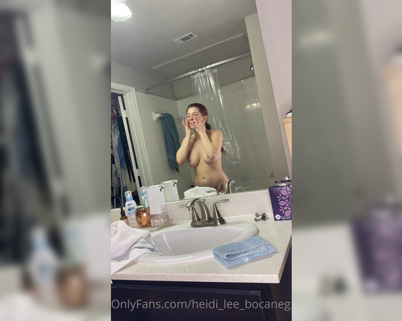 Heidi Lee Bocanegra aka Heidi_lee_bocanegra OnlyFans - 120221—First Video of the Month Monthly Shower Video plus getting ready for Christmas shopping