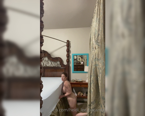 Heidi Lee Bocanegra aka Heidi_lee_bocanegra OnlyFans - 062822—Making My Bed I was supposed to post this one before the bath video, but I had to glue the