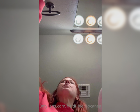 Heidi Lee Bocanegra aka Heidi_lee_bocanegra OnlyFans - 042623—First Video in the New House Part 1 Second night at the new house and testing all the