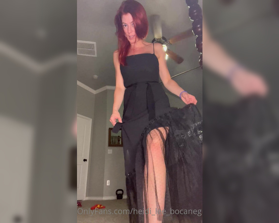 Heidi Lee Bocanegra aka Heidi_lee_bocanegra OnlyFans - 072923—Black Dresses Part 1 Try on haul part 1the exclusive patreon version—I might compile some