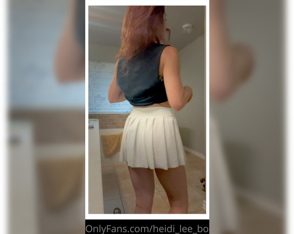 Heidi Lee Bocanegra aka Heidi_lee_bocanegra OnlyFans - 062023—Quick Extra Views—White Skirt Extra views start today