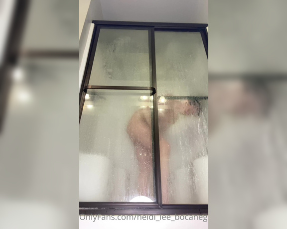 Heidi Lee Bocanegra aka Heidi_lee_bocanegra OnlyFans - 052723—Shower Sped Up Sped up after the intro A continuation of previous video Views in my new