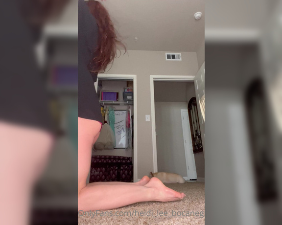 Heidi Lee Bocanegra aka Heidi_lee_bocanegra OnlyFans - 040522—First Video of April I have been quiet for a few days I had a tough weekend on dance duty