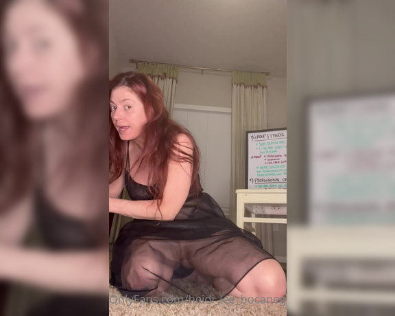 Heidi Lee Bocanegra aka Heidi_lee_bocanegra OnlyFans - 051522—Bedtime Part 2 Setting full moon intentions I look a little crazy without the makeup and