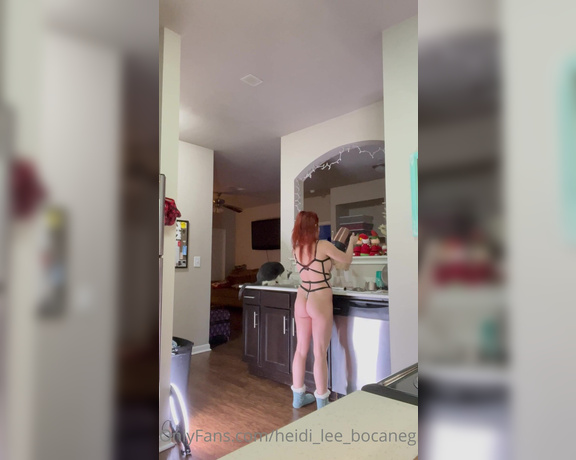 Heidi Lee Bocanegra aka Heidi_lee_bocanegra OnlyFans - 011723—OOTD Continued—Kitchen Views Coffee time and more views in the outfit of the day Logistica