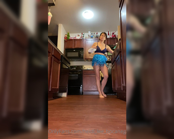 Heidi Lee Bocanegra aka Heidi_lee_bocanegra OnlyFans - 120420—Blue Sparkly Skirt