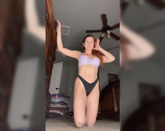 Heidi Lee Bocanegra aka Heidi_lee_bocanegra OnlyFans - 061223—Changing Outfits Hey hey! I was in a silly mood and changing into my workout fit And I had
