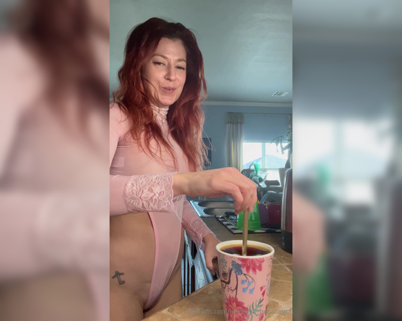 Heidi Lee Bocanegra aka Heidi_lee_bocanegra OnlyFans - 092723—Part 2—Coffee Time Quick Kitchen views in the pink outfit Crazy intro—don’t care! I was