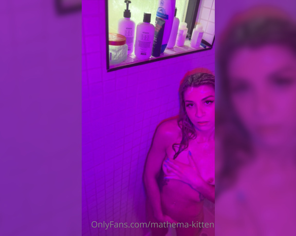 MathemaKitten aka Mathemakitten OnlyFans - (554101057) Full length XXX video—Shower Jilling! Hope you enjoy watching me while I shower The only thing tha