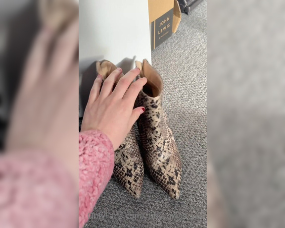 Ruby Hexx aka Rubyhexx OnlyFans - Any pigs want to buy my used shoesboots 2