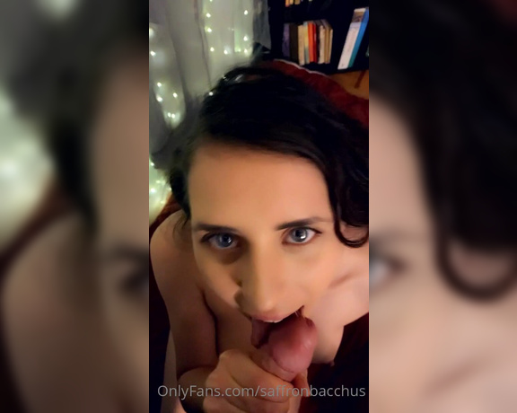 Saffron Bacchus aka Saffronbacchus OnlyFans - Happy Masturbation Monday Satyrs! Ready for another episode of Saffrons Quickums ) 8