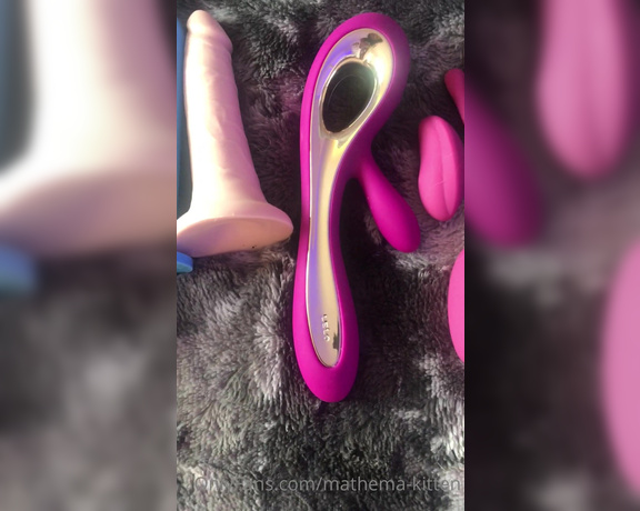 MathemaKitten aka Mathemakitten OnlyFans - (28057592) Someone asked me to do a tour” of my sex toys so it will be easier to make requests! Let me know