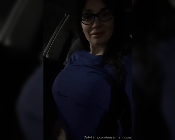 Miss Meringue aka Missmeringue OnlyFans - (800934181) Out for a little tits out night driving There’s a few parts in there where I am parked, don’t worry