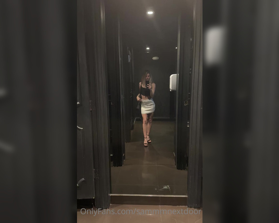 Sammm next door aka Sammmnextdoor OnlyFans - Last night at the strip club with a super hot couple (sorry babe, no photos from the fun last nigh 2