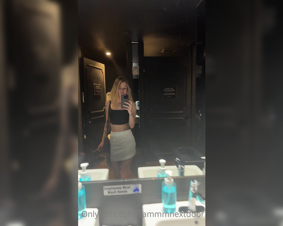 Sammm next door aka Sammmnextdoor OnlyFans - Last night at the strip club with a super hot couple (sorry babe, no photos from the fun last nigh 2