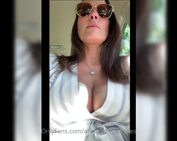 Annabelle Peaches aka Annabellepeaches OnlyFans - Here’s a little teaser clip of the video I sent out last night of me being a naughty mommy sorry