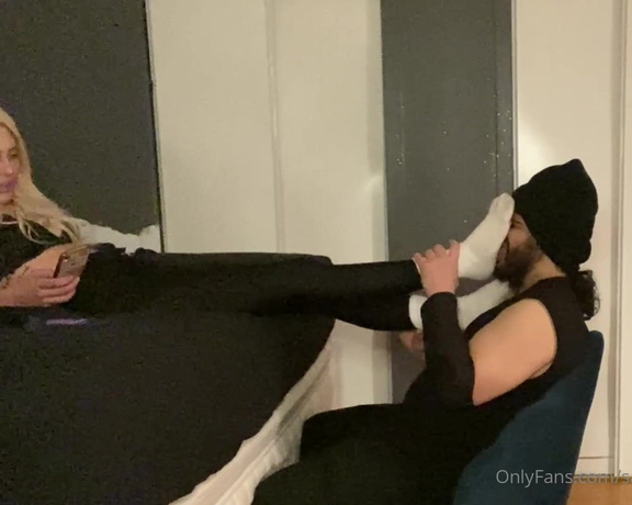 Sadistic Smother -  Alexis  Cleaning DIRTY Boots  Marathon Socks  {HD P} Mistress Alexis just completed